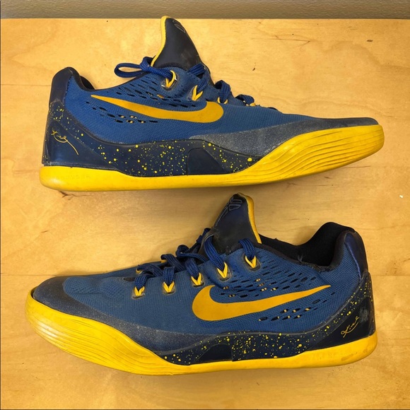 Nike Kobe 9 Blue Yellow - Picture 2 of 11